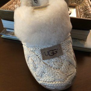 UGG Cable Knit Slipper